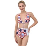 IM Fourth Dimension ADKPS Tied Up Two Piece Swimsuit