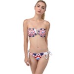 IM Fourth Dimension ADKPS Twist Bandeau Bikini Set