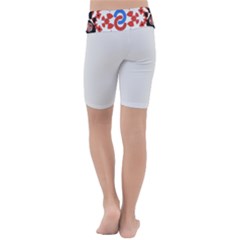 Kids  Lightweight Velour Cropped Yoga Leggings 