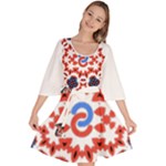 IM Fourth Dimension ADKPS Velour Kimono Dress