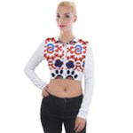IM Fourth Dimension ADKPS Long Sleeve Cropped Velvet Jacket
