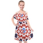 IM Fourth Dimension ADKPS Kids  Cut Out Shoulders Chiffon Dress