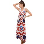 IM Fourth Dimension ADKPS V-Neck Chiffon Maxi Dress