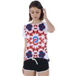 IM Fourth Dimension ADKPS Short Sleeve Open Back Tee