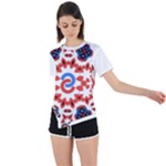 IM Fourth Dimension ADKPS Asymmetrical Short Sleeve Sports Tee