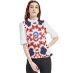 IM Fourth Dimension ADKPS Frill Neck Blouse