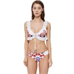 IM Fourth Dimension ADKPS Low Cut Ruffle Edge Bikini Set