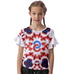 IM Fourth Dimension ADKPS Kids  Cut Out Flutter Sleeves