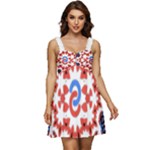 IM Fourth Dimension ADKPS Ruffle Strap Babydoll Chiffon Dress