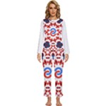 IM Fourth Dimension ADKPS Womens  Long Sleeve Lightweight Pajamas Set