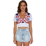 IM Fourth Dimension ADKPS V-Neck Crop Top