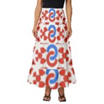 IM Fourth Dimension ADKPS Tiered Ruffle Maxi Skirt