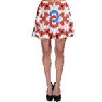 Im Fourth Dimension Adkps Strap Skater Skirt