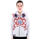  Im Fourth Dimension Adkps Strap Women s Zipper Hoodie