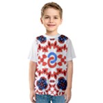  Im Fourth Dimension Adkps Strap Kids  Sport Mesh Tee