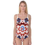  Im Fourth Dimension Adkps Strap Camisole Leotard 