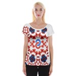  Im Fourth Dimension Adkps Strap Cap Sleeve Top