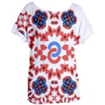  Im Fourth Dimension Adkps Strap Women s Oversized Tee