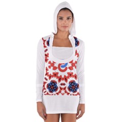 Long Sleeve Hooded T-shirt 