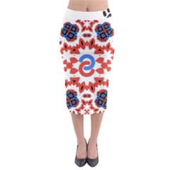 Midi Pencil Skirt 