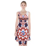 Im Fourth Dimension Adkps Strap Racerback Midi Dress