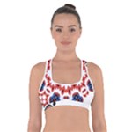  Im Fourth Dimension Adkps Strap Cross Back Sports Bra