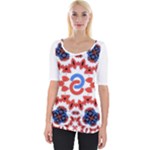  Im Fourth Dimension Adkps Strap Wide Neckline Tee