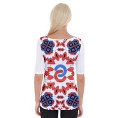 Wide Neckline T-Shirt 