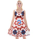  Im Fourth Dimension Adkps Strap Reversible Velvet Sleeveless Dress