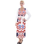  Im Fourth Dimension Adkps Strap Velvet Maxi Wrap Dress