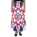  Im Fourth Dimension Adkps Strap Flared Maxi Skirt