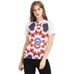  Im Fourth Dimension Adkps Strap Women s Short Sleeve Rash Guard