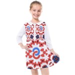  Im Fourth Dimension Adkps Strap Kids  Quarter Sleeve Shirt Dress