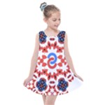  Im Fourth Dimension Adkps Strap Kids  Summer Dress