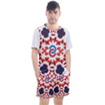  Im Fourth Dimension Adkps Strap Men s Mesh Tee and Shorts Set