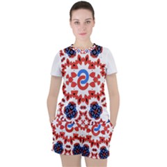 Women s Mesh T-Shirt and Shorts Set 