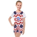  Im Fourth Dimension Adkps Strap Kids  Mesh Tee and Shorts Set