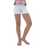  Im Fourth Dimension Adkps Strap Kids  Lightweight Velour Yoga Shorts