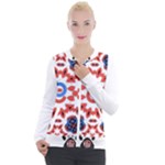  Im Fourth Dimension Adkps Strap Casual Zip Up Jacket