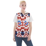  Im Fourth Dimension Adkps Strap Women s Short Sleeve Pocket Shirt
