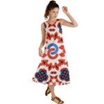  Im Fourth Dimension Adkps Strap Summer Maxi Dress