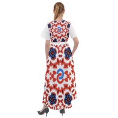 Front Wrap High Low Dress 