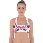  Im Fourth Dimension Adkps Strap Cross Back Hipster Bikini Top 