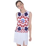  Im Fourth Dimension Adkps Strap Women s Sleeveless Sports Top