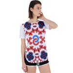  Im Fourth Dimension Adkps Strap Perpetual Short Sleeve T-Shirt