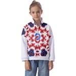  Im Fourth Dimension Adkps Strap Kids  Half Zip Hoodie