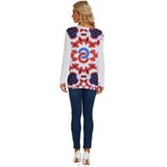 Long Sleeve Crew Neck Pullover Top 