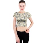 Pattern My Neighbor Totoro Crew Neck Crop Top