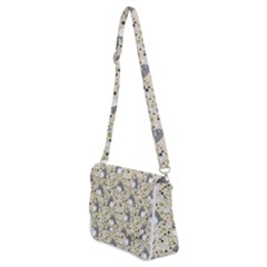 Shoulder Bag with Back Zipper 