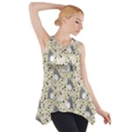 Pattern My Neighbor Totoro Side Drop Tank Tunic